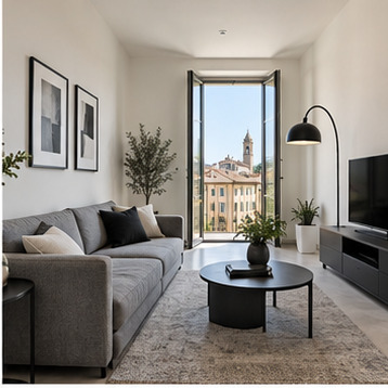 Interni e spazi della casa · Vista 3 · Immagine generata con IA