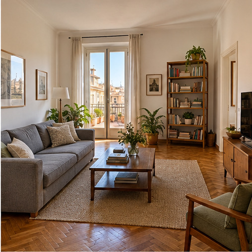 Interni e spazi della casa · Vista 2 · Immagine generata con IA